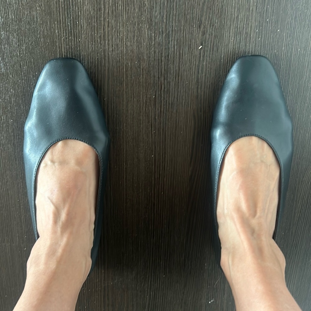 H&M leather flats